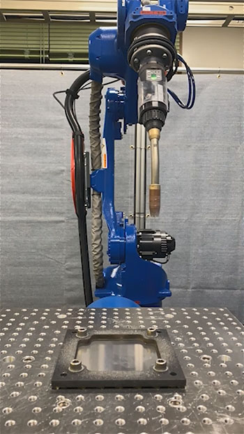 ロケットの燃料タンクを積層する金属3Dプリンティング（WAAM