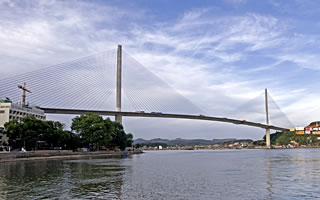 世界一の斜張橋を実現した技術 テクニカルニュース テクノアイ