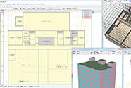 BIMと連携し、設計の初期段階でZEBの性能を評価する「ZEB Visualizer」