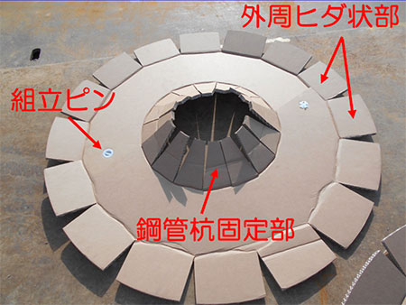 ハイプルエースで作成した開口塞ぎ部材