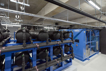新社屋に採用された建物付帯型水素エネルギー利用システム「Hydro Q-BiC」